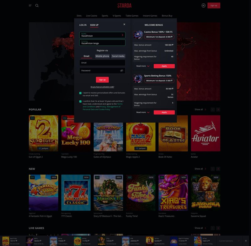 Best starda casino no deposit bonus in Germany