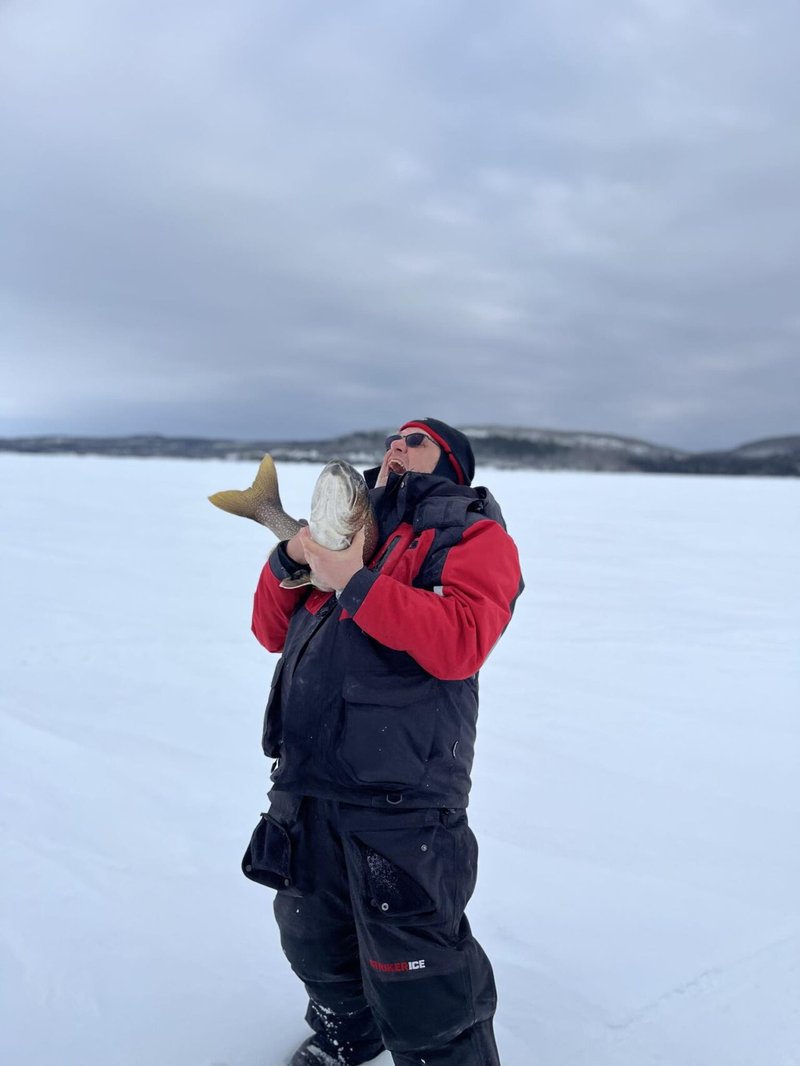 Image: Experience the Thrill of Ice Fishing in Canada's Frozen Winters Image: Experience the Thrill of Ice Fishing in Canada's Frozen Winters